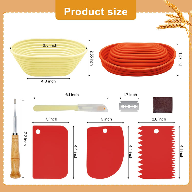 Silicone Banneton (6 Count)