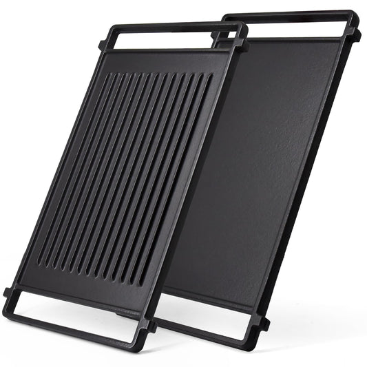 WB31X24998 Cast Iron Griddle Replacement for GE Gas Stove Griddle Plate