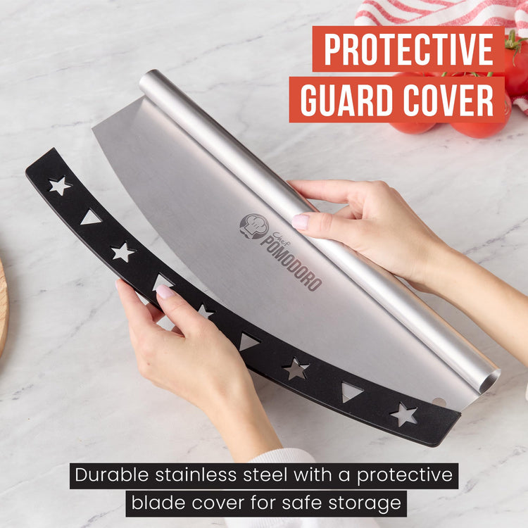 16 Inch Pizza Cutter Rocker Blade
