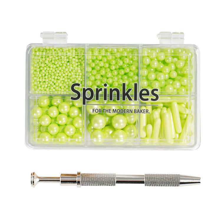 Green Mix Sugar Sprinkles (4.16 Ounce)