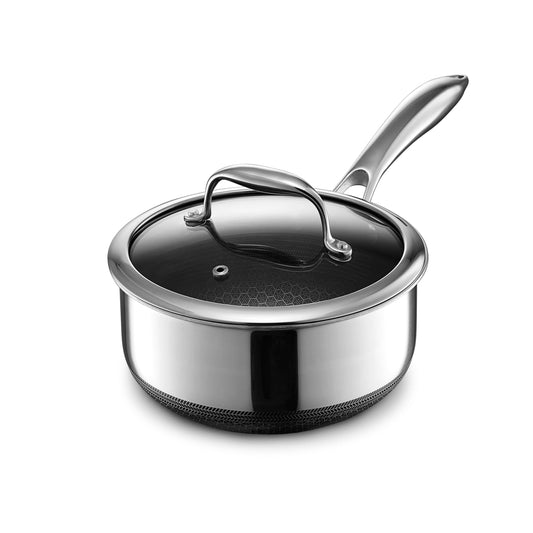 2QT Hybrid Nonstick Saucier with Lid