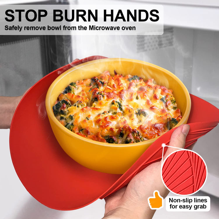 12 10 Inch Silicone Microwave Mats (2 Count)