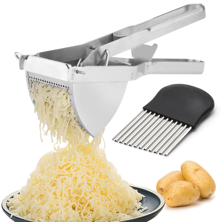 Heavy Duty Stainless Steel Professional Ricer for Mashed Potatoes