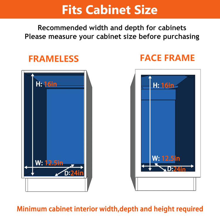 Individual Pull Out Cabinet Organizer