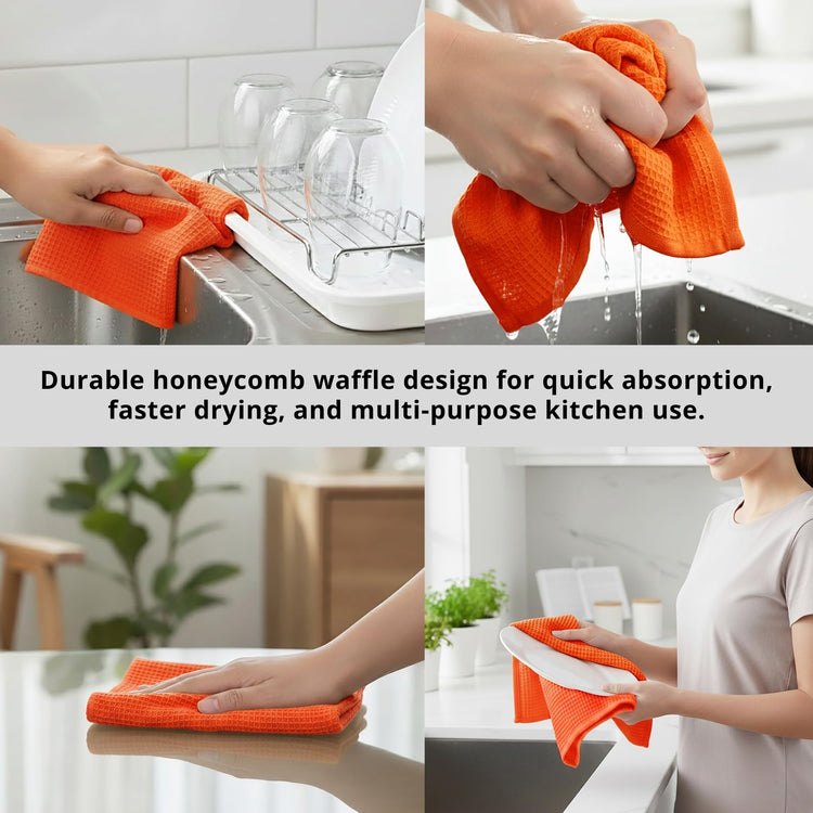 Waffle Weave Kitchen Towel