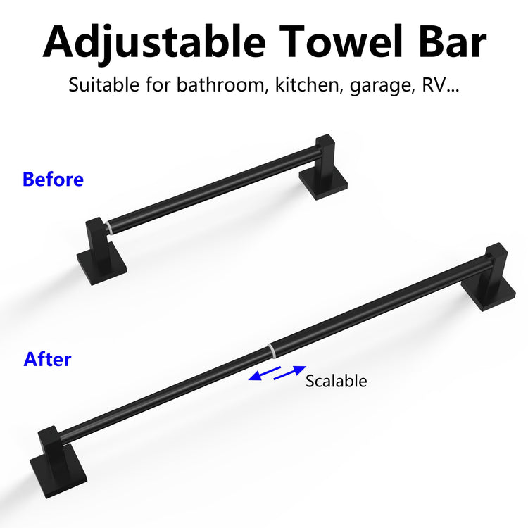 Towel Bar Towel Racks for Bathroom Wall Mounted