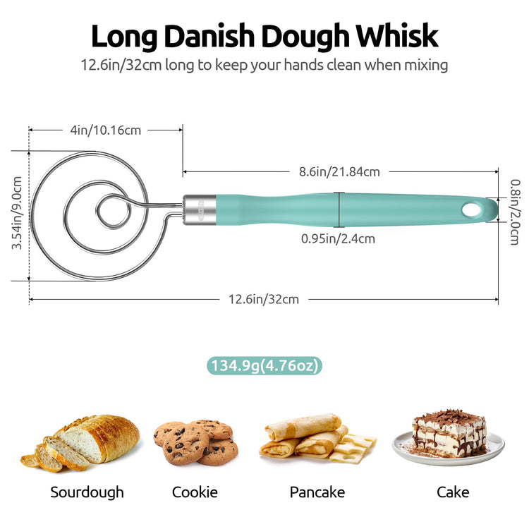 Danish Dough Whisk 18
