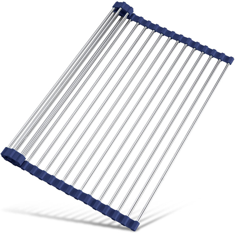 Roll Up Dish Drying Rack Over Sink
