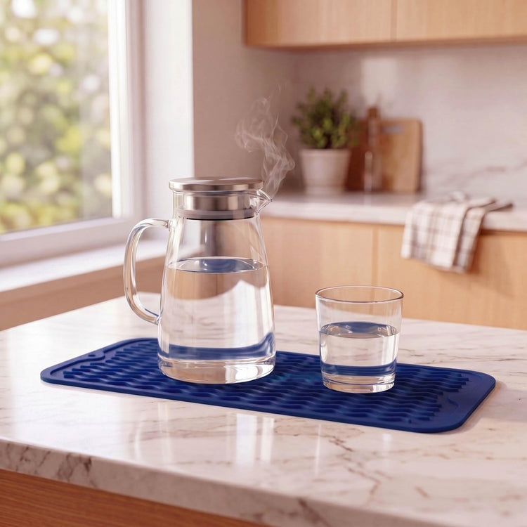 Silicone Dish Drying Mat for Multiple Usage