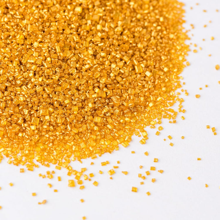 Gold Decorating Sugar (5.11 Ounce)