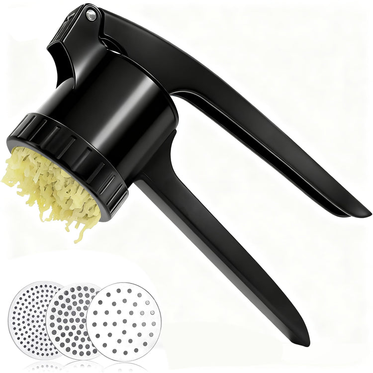 Potato Ricer Potato Masher for Potatoes with 3 Interchangeable Discs