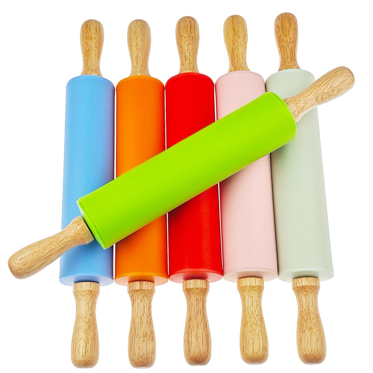 6 Pack Small Rolling Pin for Kids