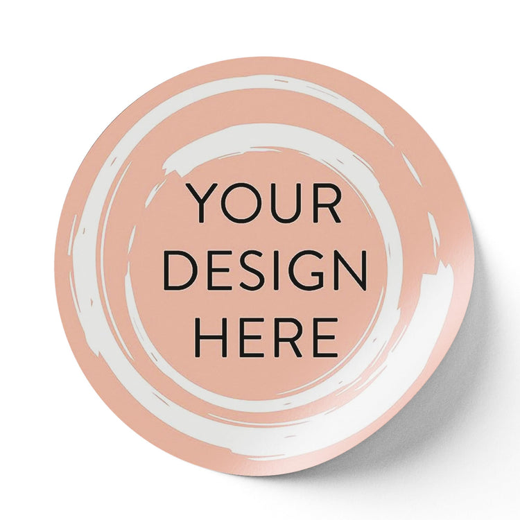 Custom Vinyl Stickers Your Image (100 Count)