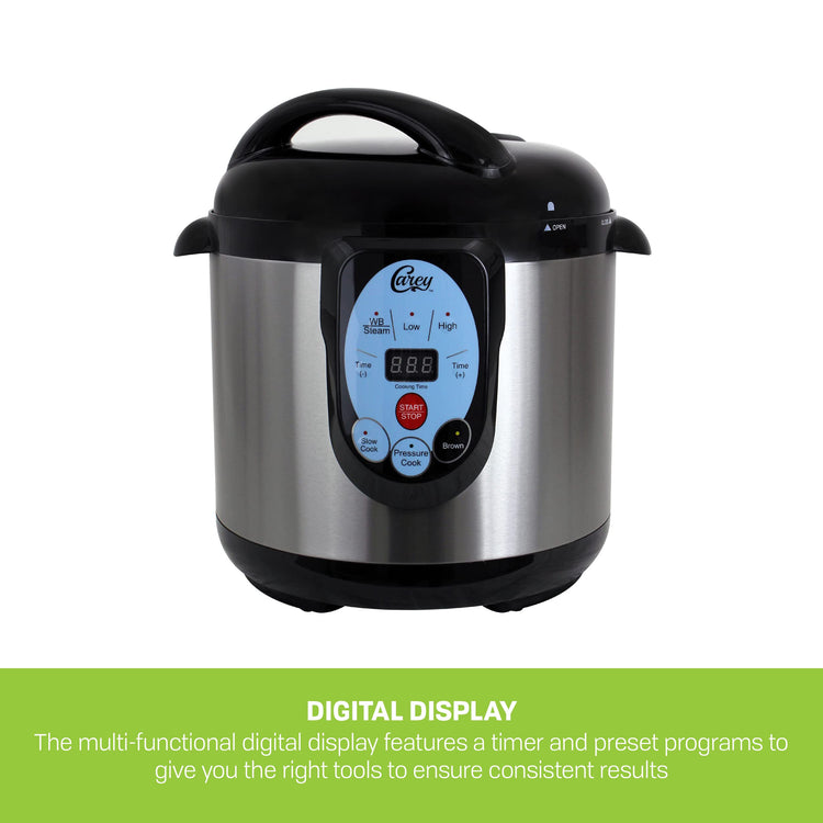 CAREY DPC 9SS Smart Electric Pressure Cooker and Canner