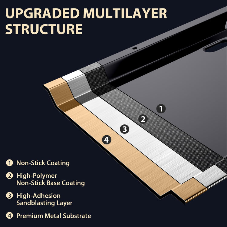 Half Griddle Plate for Ninja FlexFlame PG300