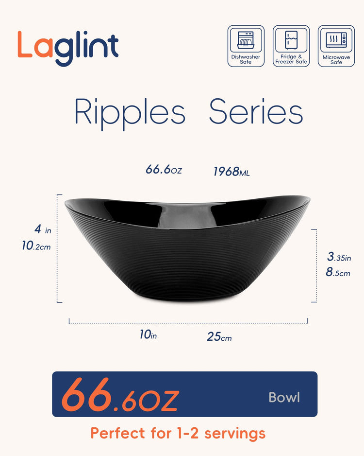 66 OZ Salad Bowl Set of 2 (2 Count)