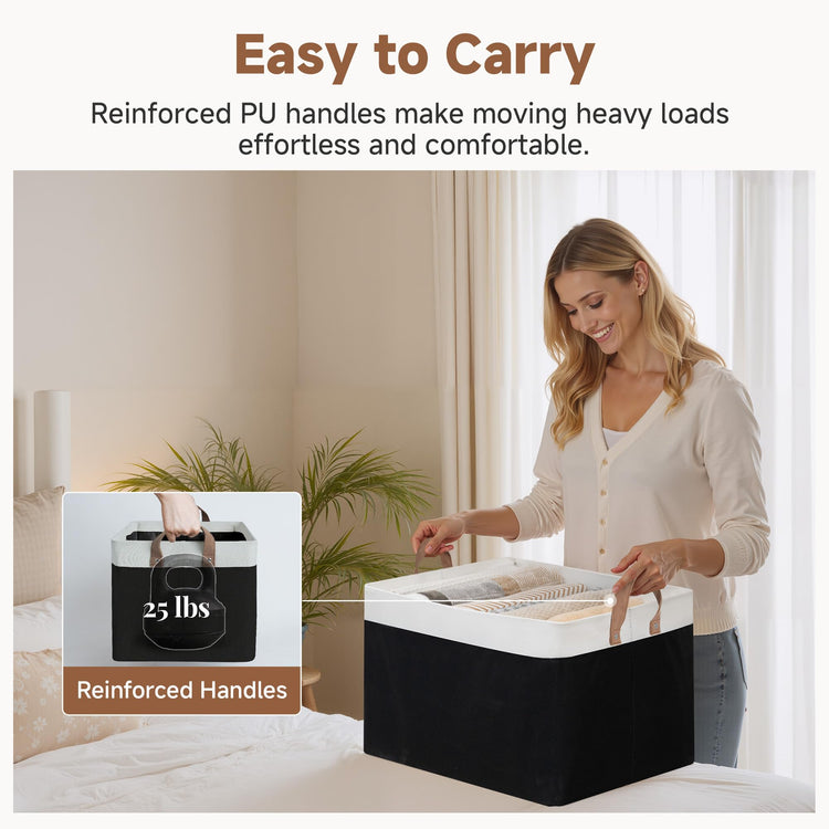 Fabric Storage Bins (2 Count)