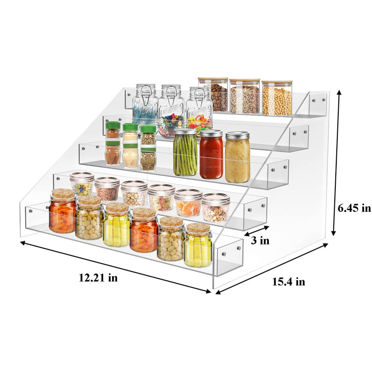 Spice Rack Organizer For Cabinet