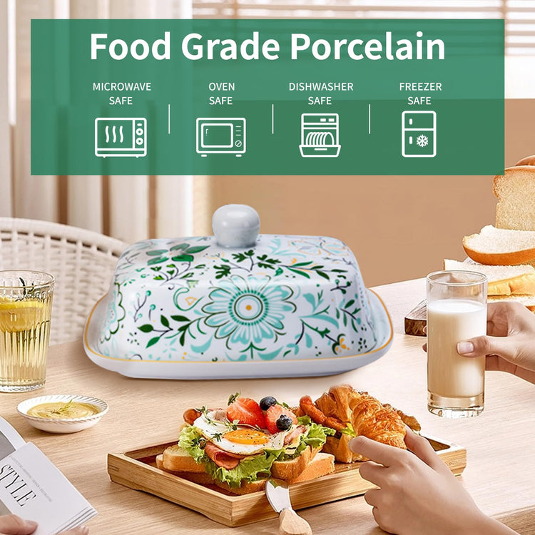 Butter Dish With Lid For Countertop