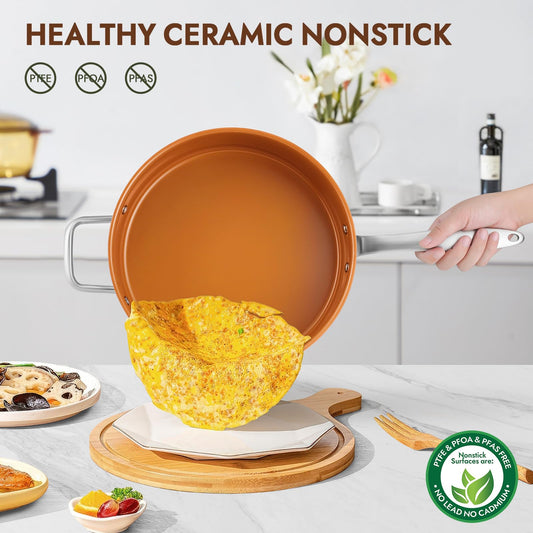 Ceramic Nonstick Saute Pan