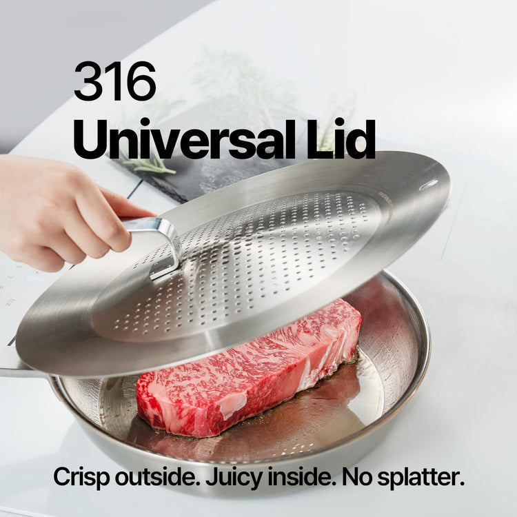316 Stainless Steel Removable Handle Cookware