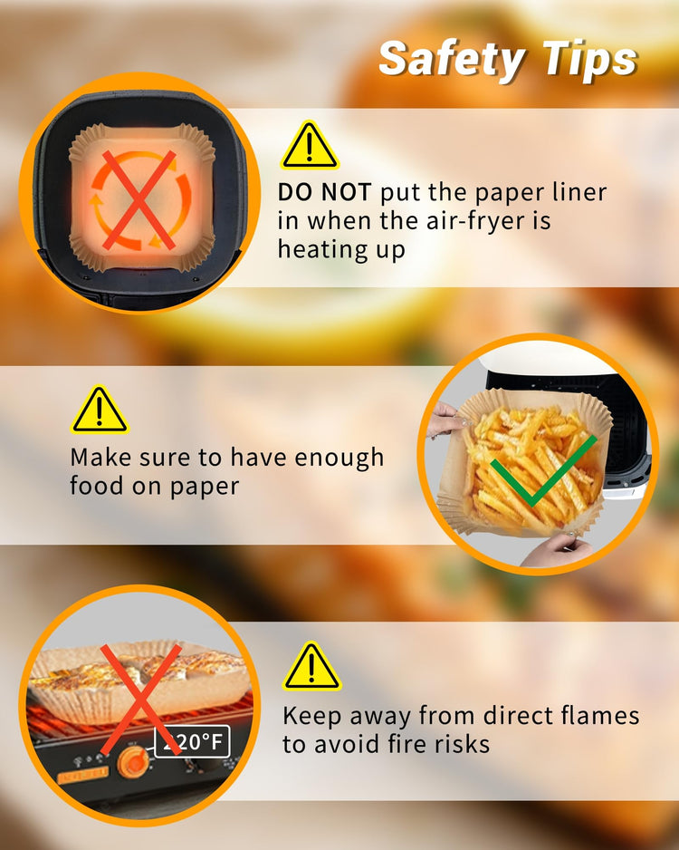 500Pcs Air Fryer Paper Liners (500 Count)