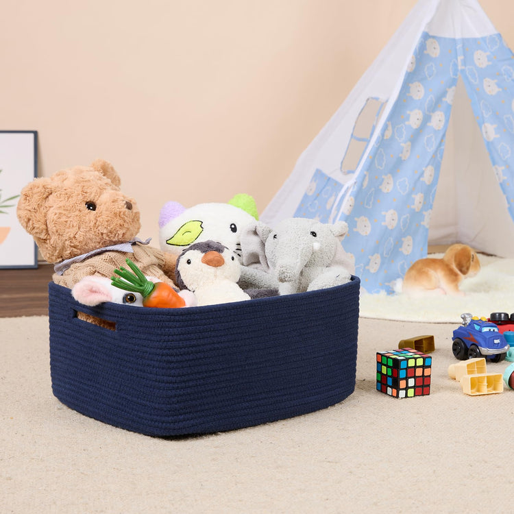 Large Storage Baskets for Shelves (2 Count)
