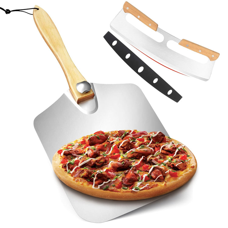 Aluminum Metal Pizza Peel 12 x 14 Inch