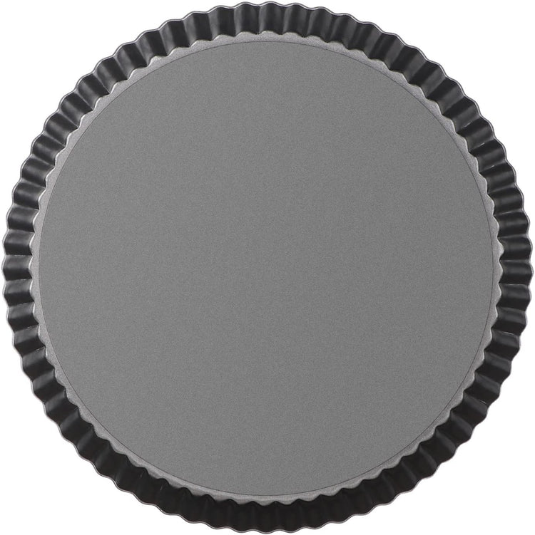 Beasea Tart Pan 9 Inch Removable Bottom, Non Stick Tart Pan with Removable Bottom Round Pie Pan for Baking