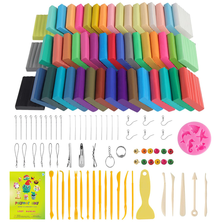 Polymer Clay 50 Colors