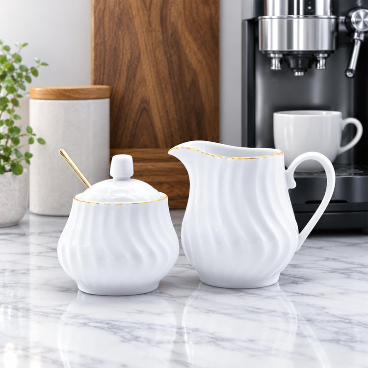 Sugar and Creamer Set