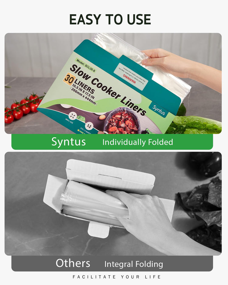 30 Slow Cooker Liners
