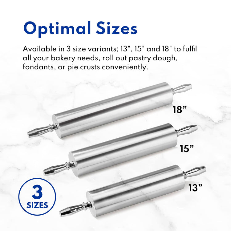 15 Inch Aluminum Rolling Pin