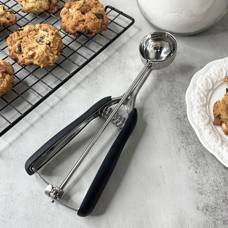 Cookie Scoop Set of 3 IceCream Scoop Set Stainless Steel Cookie Dough Scoop