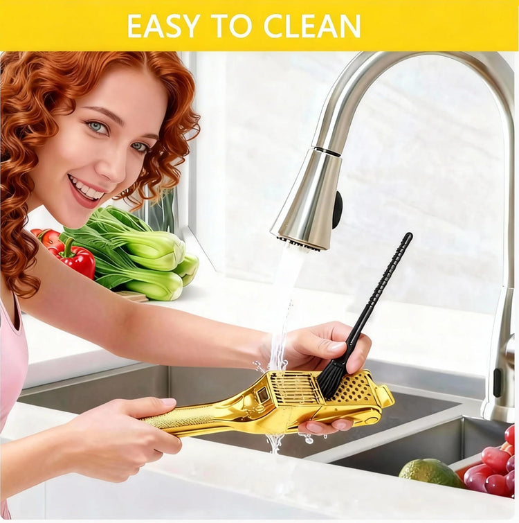 Garlic Press and Slicer 2 in 1