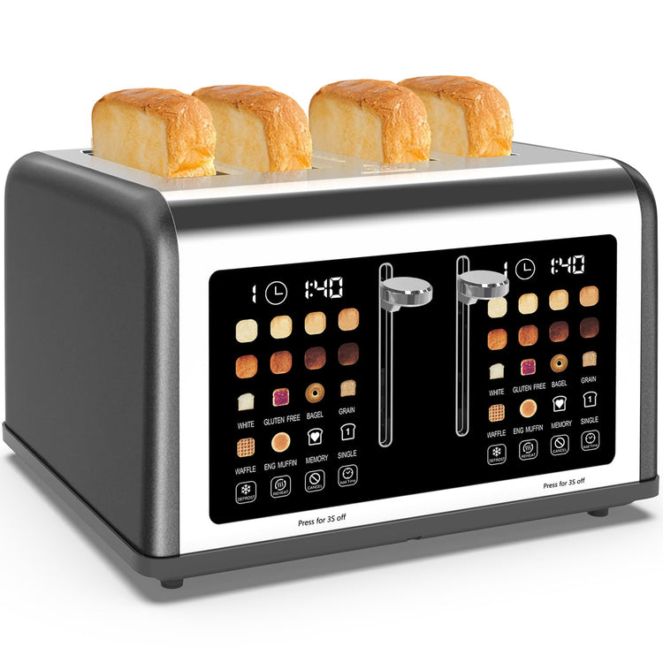 4 Slice Toaster Touch Screen (4 Count)