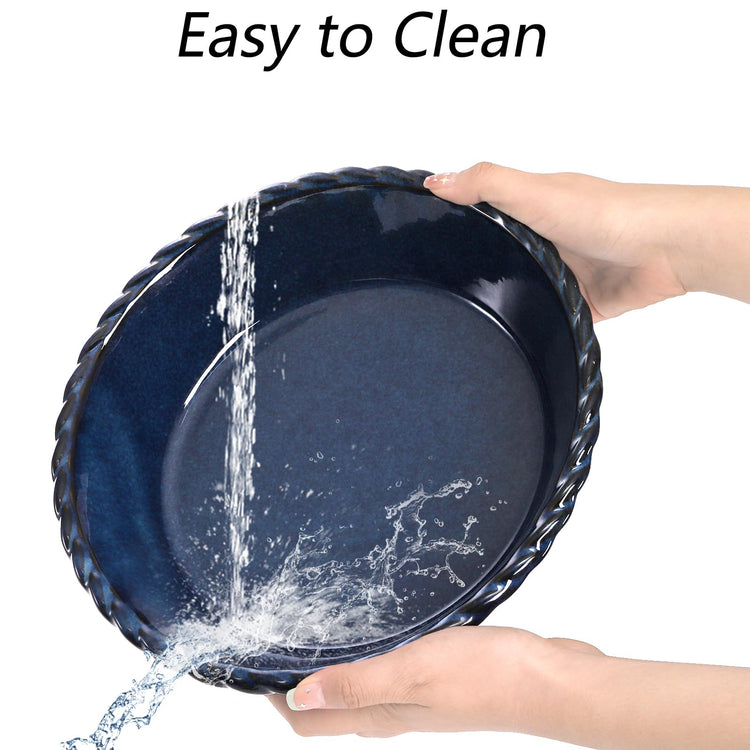 2 Pack Ceramic Pie Pans (2 Count)