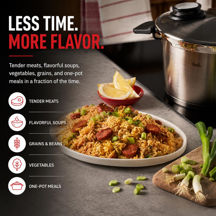 Vitavit Premium Pressure Cooker with Steamer Insert