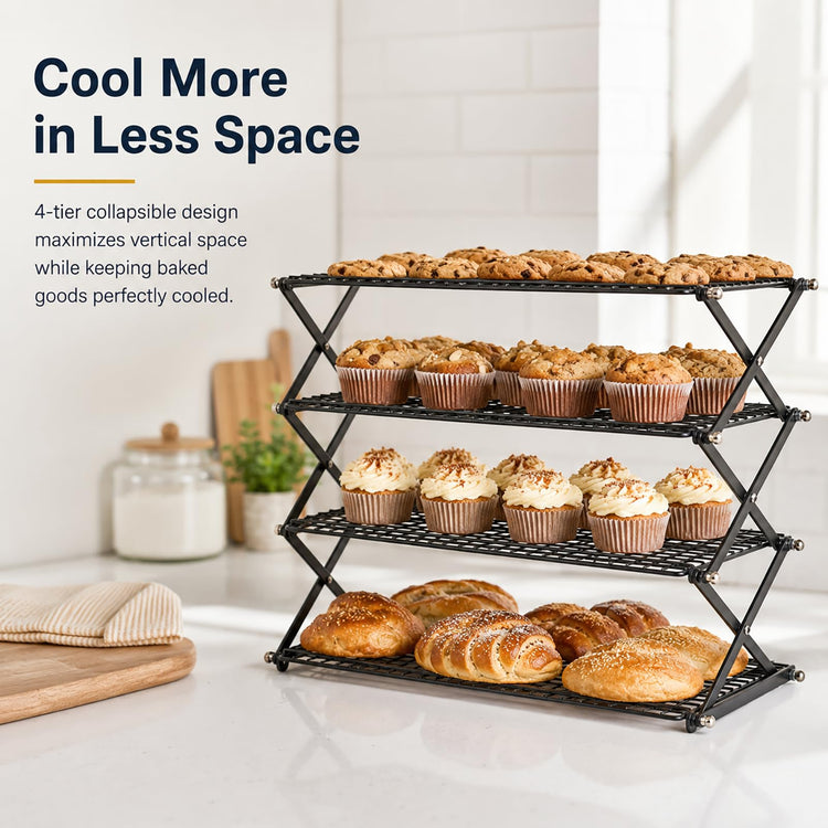4 Tier Collapsible Cooling Rack