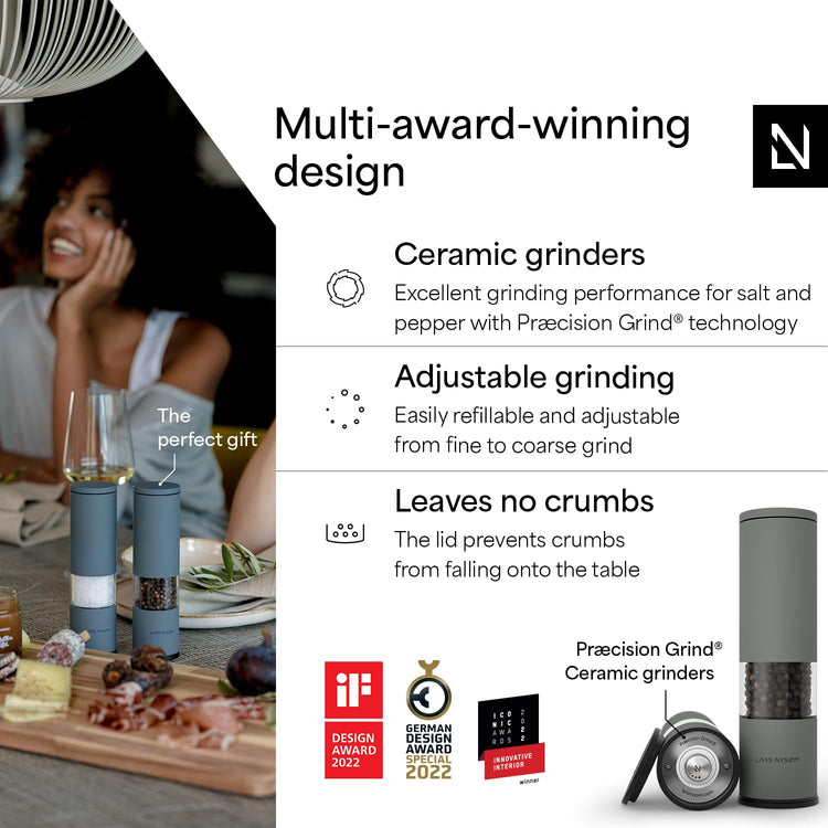 Salt and Pepper Grinder Set Manual
