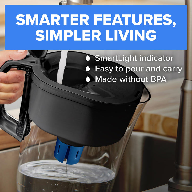 Small 6 Cup Water Filter Pitcher