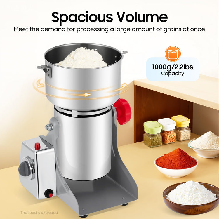 Electric Grain Mill Grinder