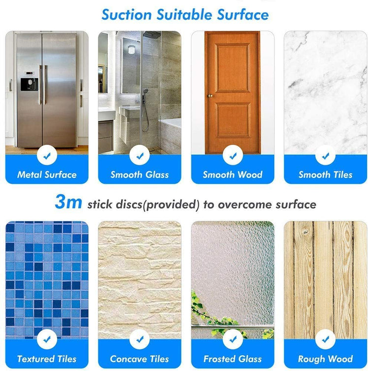24 inch Suction Cup Towel Bar