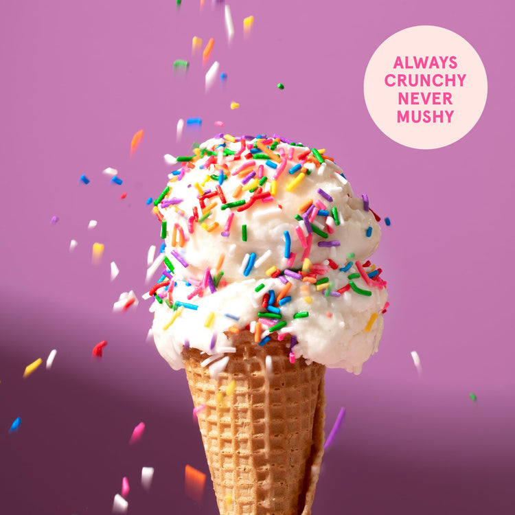 Deluxe Rainbow Crunchy Jimmies 1 Pack