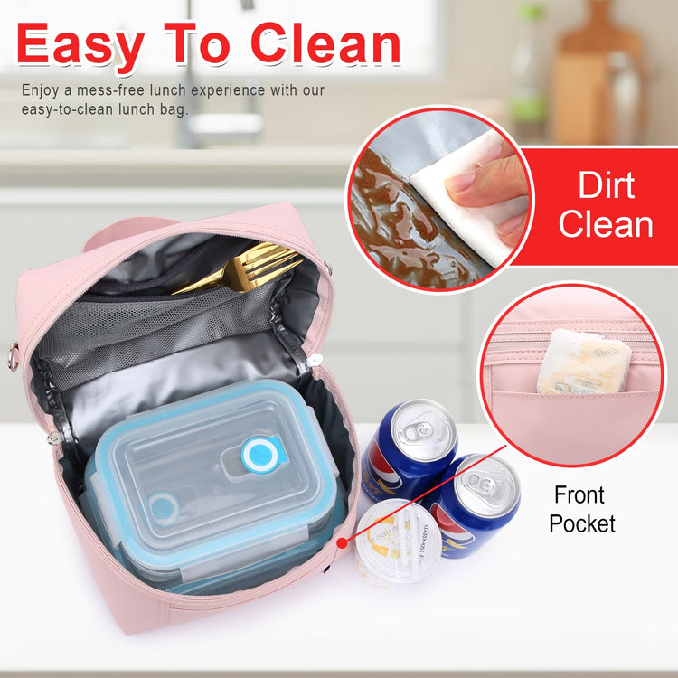 NOL 8L Insulated Lunch Bag for Women