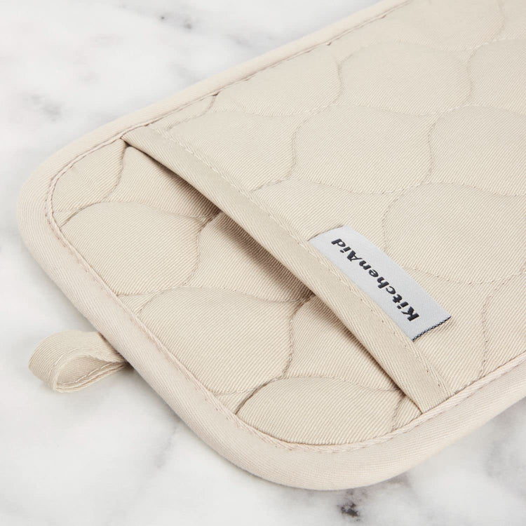Quilted Cotton Terry Cloth Oven Mitt
