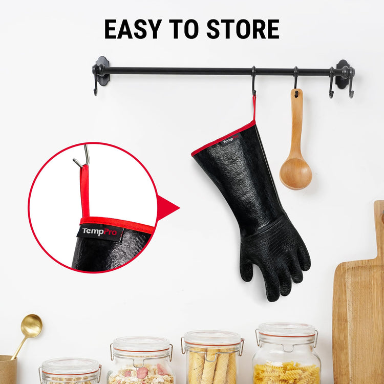 932°F Heat Resistant BBQ Gloves