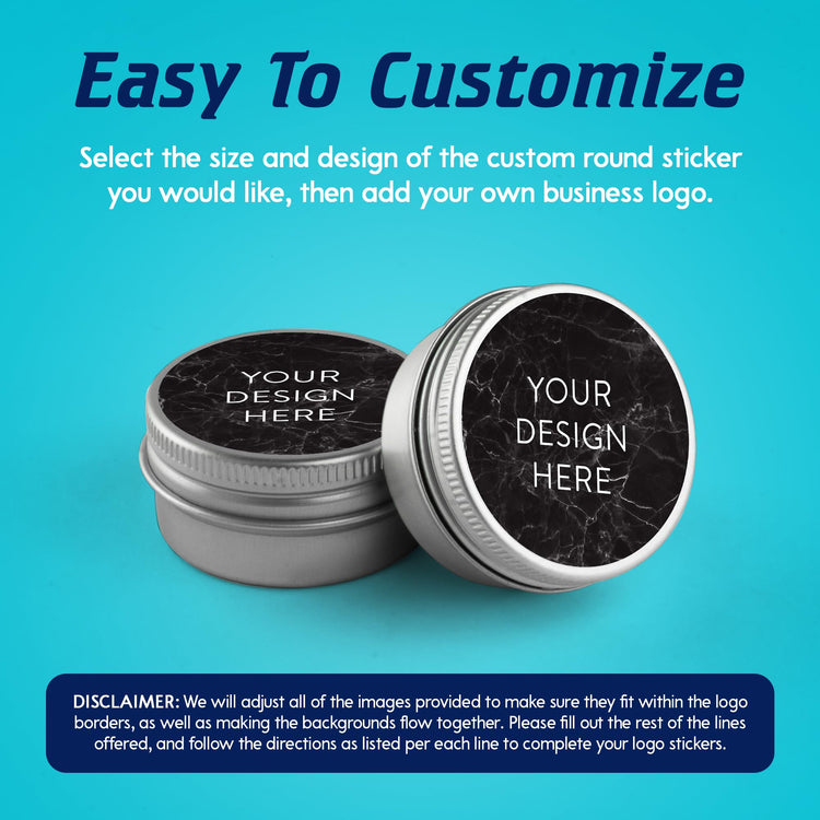 Custom Vinyl Stickers Your Image (100 Count)