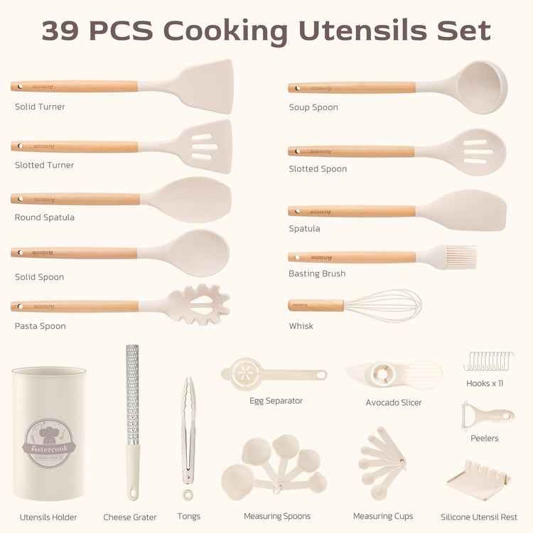 Kitchen Utensils set (39 Count)