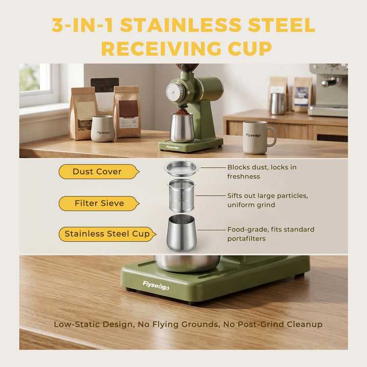 Electric Burr Coffee Grinder